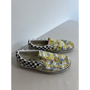 Vans Shoes Mens 12 White The Simpsons Homer Cartoons Skateboarding Moods Fox